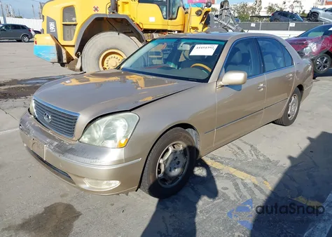 2002 Lexus Ls 430 z USA, uszkodzony, nr VIN JTHBN30F620069440